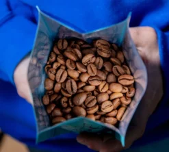 4 x 250 g – Café en grain – Pack découverte 4 origines Éthiopie Brésil Colombie Pérou – LUGAT