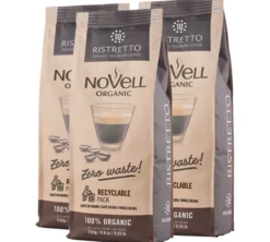 3 x 250 g - Café en grain - Ristretto Bio - NOVELL