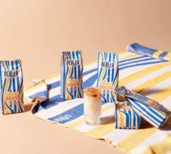 5 x 230 g Café en grain Sunny Roast + Serviette de plage offerte - PERLÉO