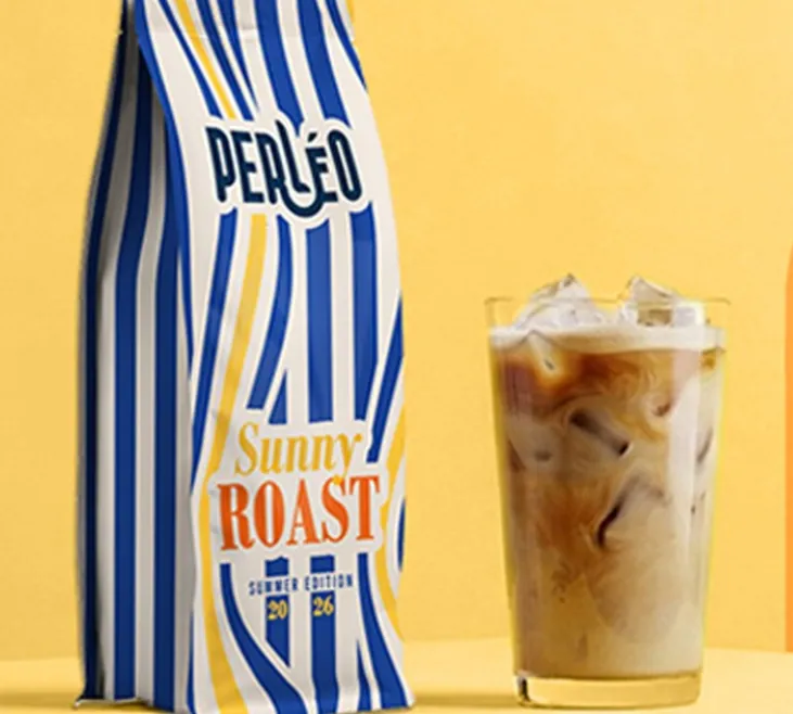 5 x 230 g Café en grain Sunny Roast + Serviette de plage offerte - PERLÉO