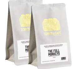 2 x 250 g - Café en grain - The Full Monkeys - TERRES DE CAFÉ & MAXICOFFEE