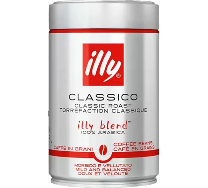 4 x 250 g - Café en grain - Torréfaction Classico - ILLY
