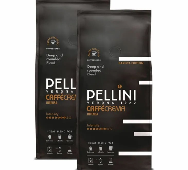 2 x 1 kg - Café en grain - Caffè Crema Intensa - PELLINI