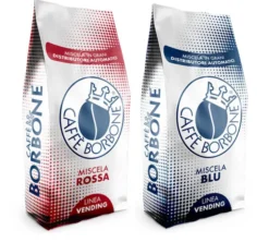 2 x 1 kg - Café en grain - Pack duo Red & Blue Vending - CAFFÈ BORBONE