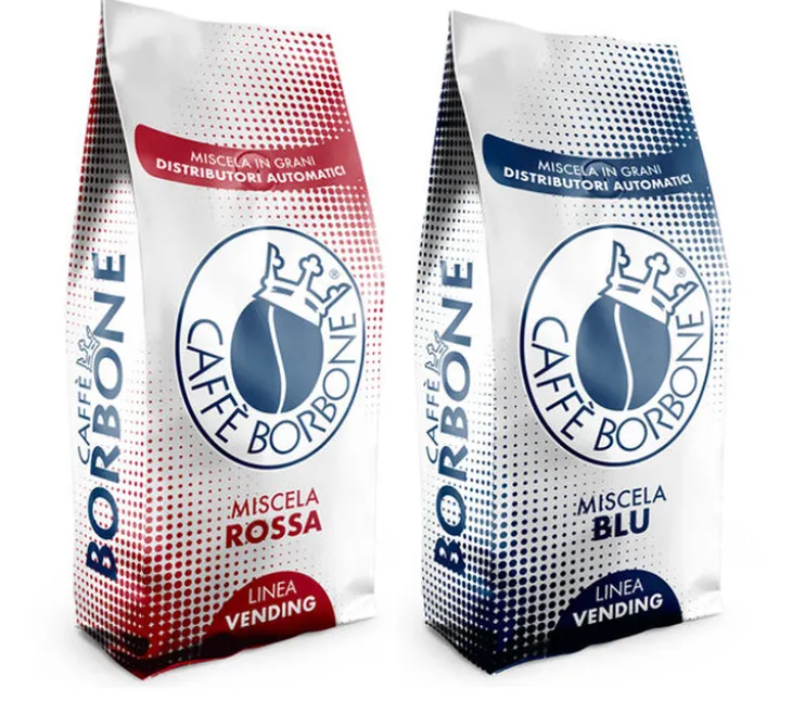 2 x 1 kg - Café en grain - Pack duo Red & Blue Vending - CAFFÈ BORBONE
