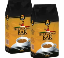 2 x 1 kg - Café en grain - Professional Bar - ZICAFFÈ